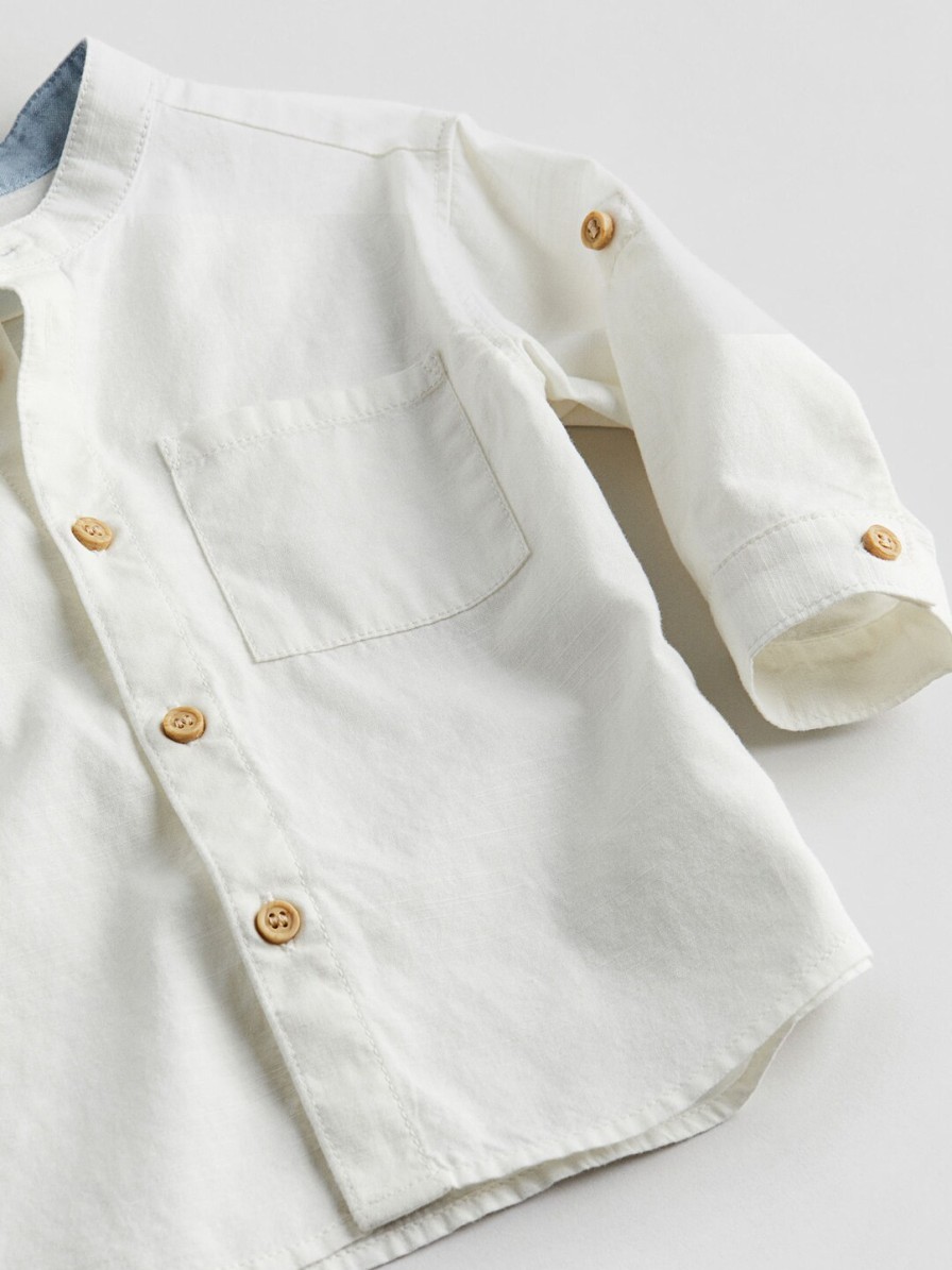 Kids H&M Shirts | Buy H&M Boys Grandad Cotton Shirt - Apparel For Boys