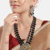 Women Anouk Fashion Jewellery | Buy Anouk Women Gold Plated Kundan Studded Layered Necklace With Earrings - Accessories For Women