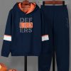 Kids HELLCAT Clothing Sets | Buy Hellcat Boys Typography Printed Hooded T Shirt & Trouser - Apparel For Boys