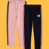 Kids Anthrilo Bottom Wear | Buy Anthrilo Girls Pack Of 2 Relaxed Fit Cotton Joggers - Apparel For Girls