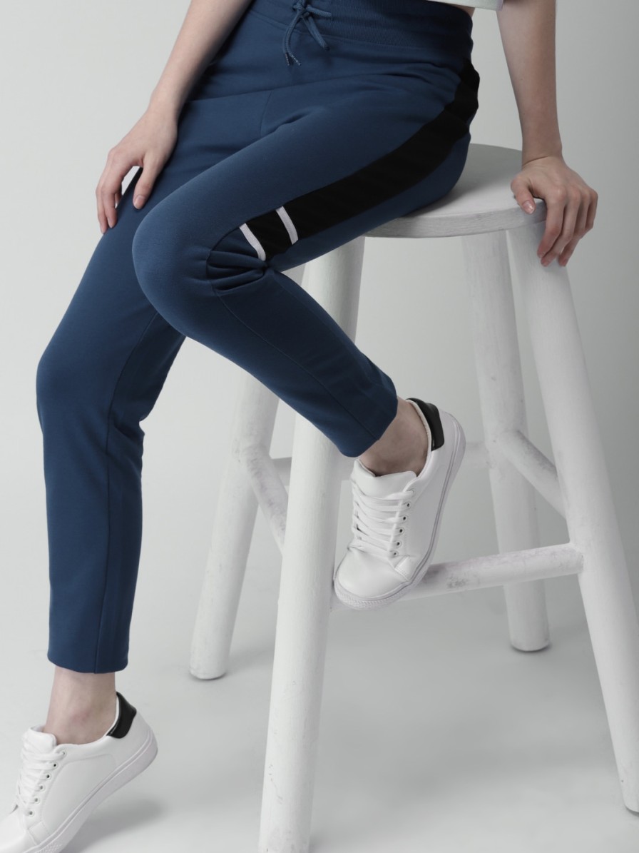 Women Harvard Clothing | Buy Harvard Women Navy Track Pants - Apparel For Women