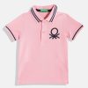 Kids United Colors of Benetton T-Shirts | Buy United Colors Of Benetton Boys Polo Collar Pure Cotton T Shirt - Apparel For Boys