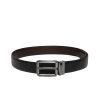 Men Louis Philippe Belts | Buy Louis Philippe Men Brown Textured Leather Reversible Belt - Accessories For Men