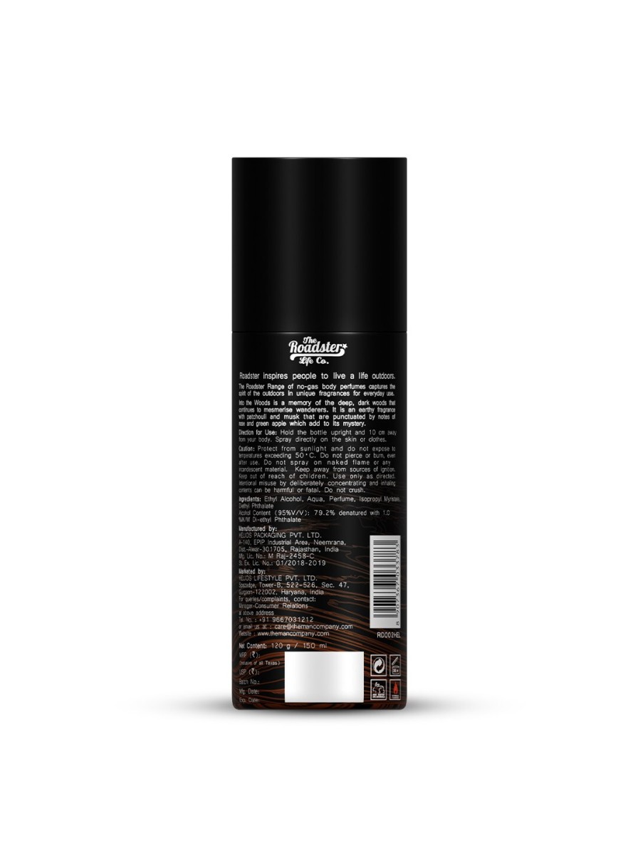 Men Roadster Deodorants | Buy Roadster Men Into The Woods Body Spray 150 Ml - Deodorant For Men 7669599 | Myntra