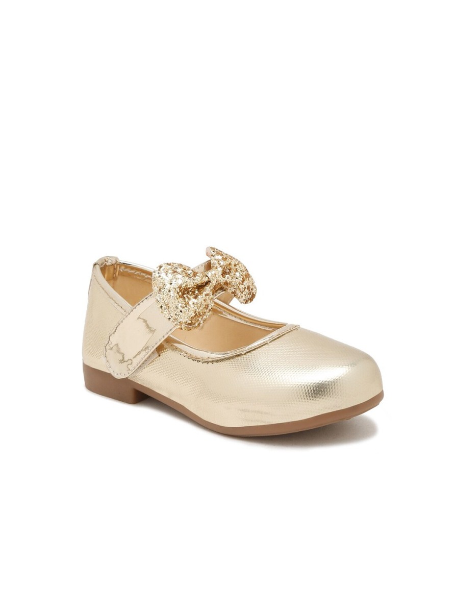 Kids Tiny Bugs Flats | Buy Tiny Bugs Girls Round Toe Bow Detail Ballerinas - Footwear For Girls