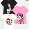 Kids YK Disney Tshirts | Buy Yk Disney Girls Pack Of 3 Mickey Minnie Daisy Printed Cotton T Shirt - Apparel For Girls