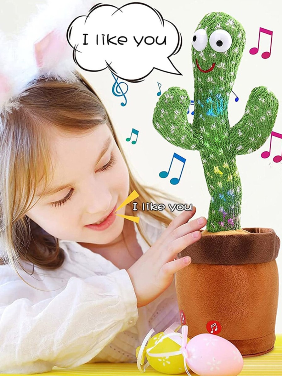 Kids Wembley Toys Activity Toys | Buy Wembley Toys Kids Green & Brown Dancing Cactus Toy - Toys And Games For Unisex Kids