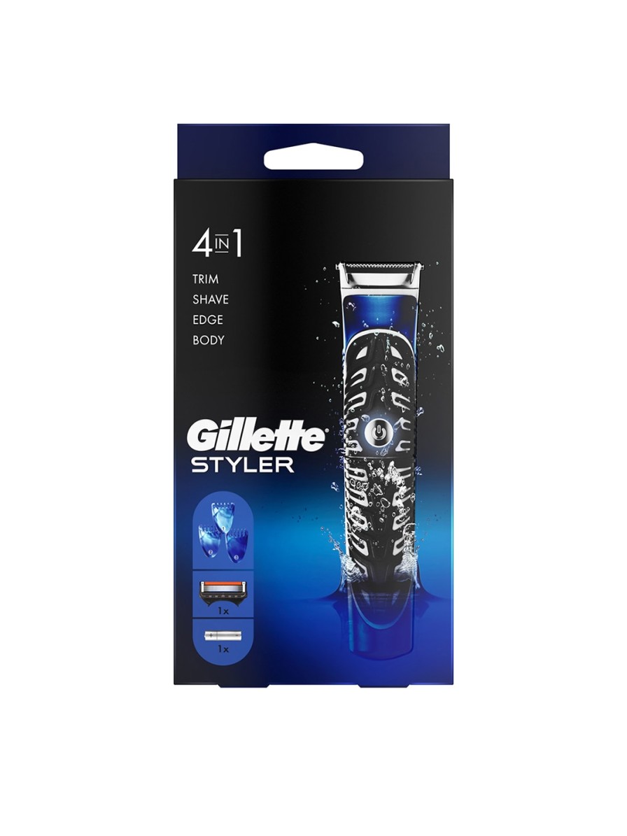 Men Gillette Trimmers | Buy Gillette Fusion Proglide 4 In 1 Styler For Shaving, Beard Edging & Body Hair Trimming - Personal Care For Men