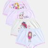 Kids Bodycare Kids Innerwear & Thermals | Buy Bodycare Girls Pack Of 4 Assorted Printed Boy Shorts Kia9179 Pk001 - Apparel For Girls