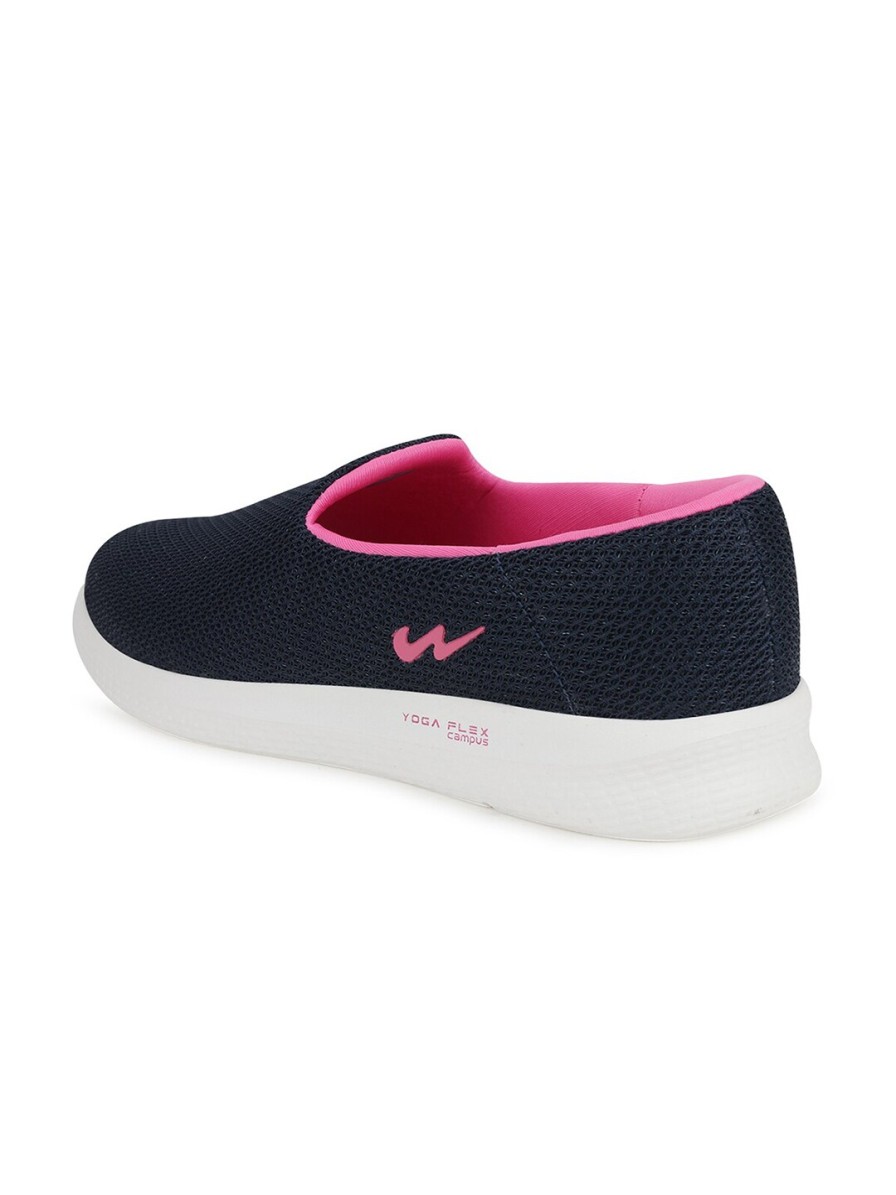 Women Campus Sports Shoes & Floaters | Buy Campus Women Navy Blue Mesh Walking Shoes - Footwear For Women