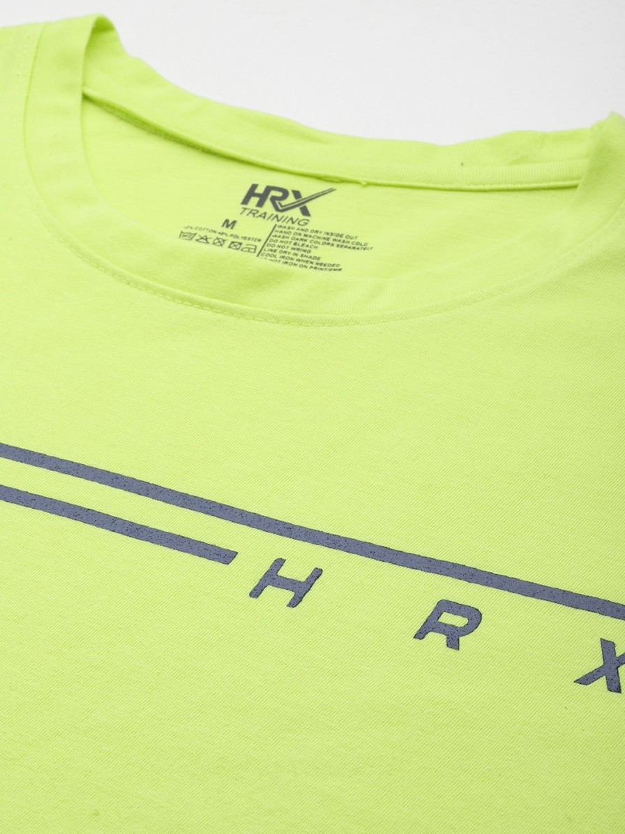 Men HRX by Hrithik Roshan Active T-Shirts | Buy Hrx By Hrithik Roshan Rapid Dry Striped Training T Shirt - Apparel For Men