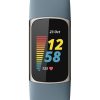 Men Fitbit Fitness Gadgets | Buy Fitbit Blue Charge 5 Built In Gps Stress Management Sp02 & Sleep Monitor Fitness Band - Accessories For Unisex