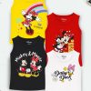 Kids YK Disney Tshirts | Buy Yk Disney Girls Pack Of 4 Minnie & Daisy Printed Cotton T Shirt - Apparel For Girls