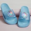 Kids Fame Forever by Lifestyle Flipflops | Buy Fame Forever By Lifestyle Girls Elsa Printed Led Sliders - Footwear For Girls