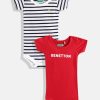 Kids United Colors of Benetton Rompers & Sleepsuits | Buy United Colors Of Benetton Boys Set Of 2 Pure Cotton Rompers - Apparel For Boys