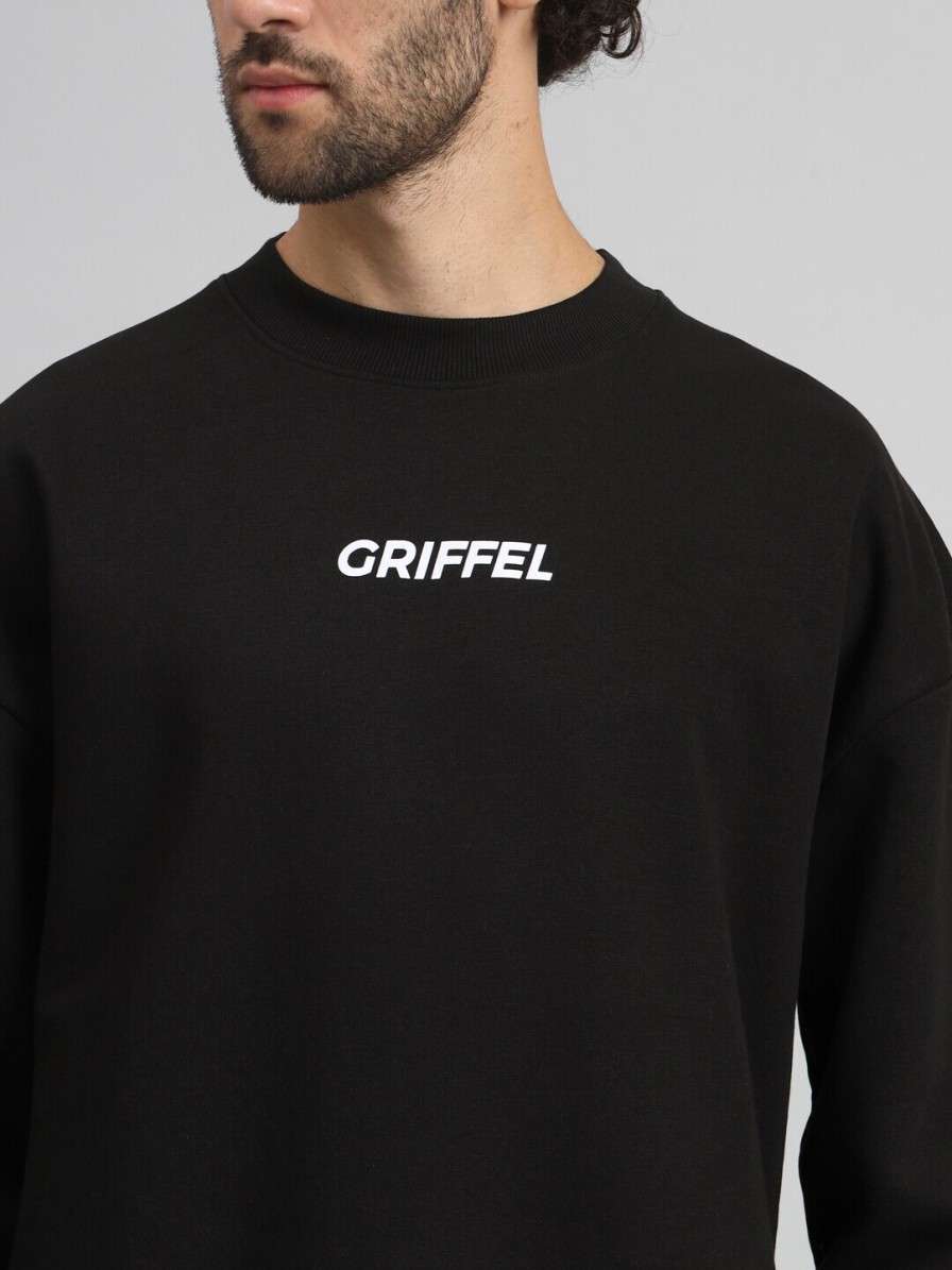 Men GRIFFEL Tracksuits | Buy Griffel Typography Printed Fleece Cotton Tracksuits - Apparel For Men