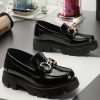 Women OPHELIA Casual Shoes | Buy Ophelia Buckled Heeled Lightweight Horsebit Loafers - Footwear For Women