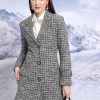 Women Tokyo Talkies Jackets & Coats | Buy Tokyo Talkies Checked Longline Overcoat - Apparel For Women