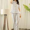 Women SANSKRUTIHOMES Sleepwear & Loungewear | Buy Sanskrutihomes Women Printed Cotton Night Suit - Apparel For Women