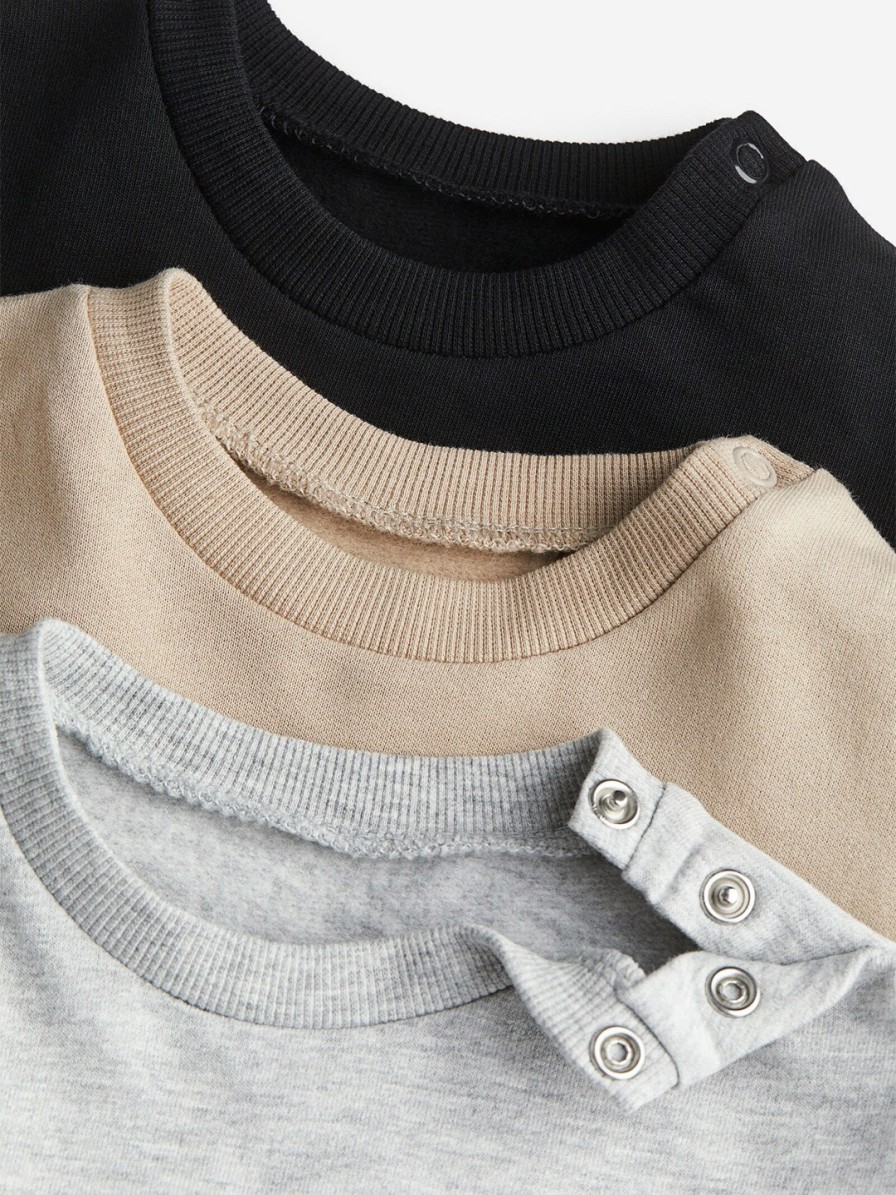 Kids H&M Winter Wear | Buy H&M Boys 3 Pack Cotton Sweatshirts - Apparel For Boys