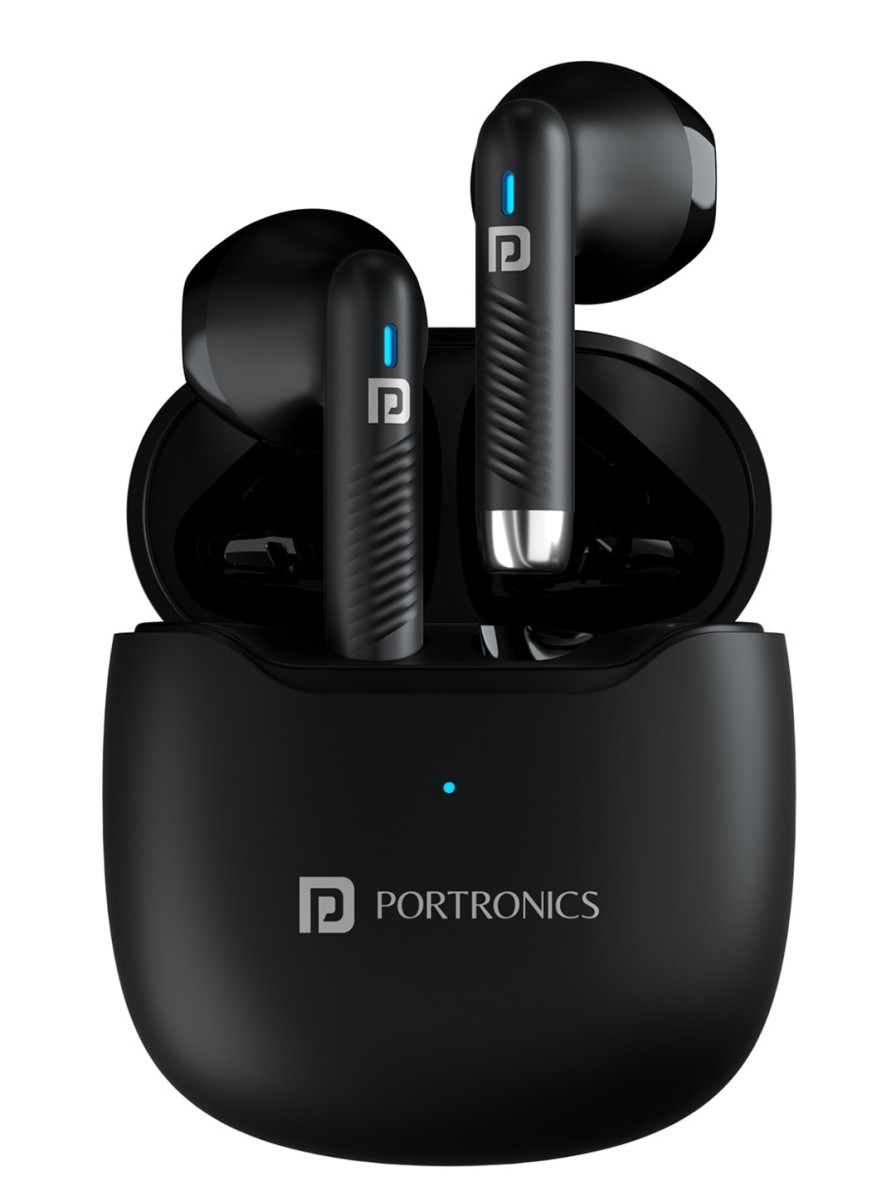 Men Portronics Headphones | Buy Portronics Harmonics Twins S12 In Ear Tws Earbuds With Mic - Accessories For Unisex