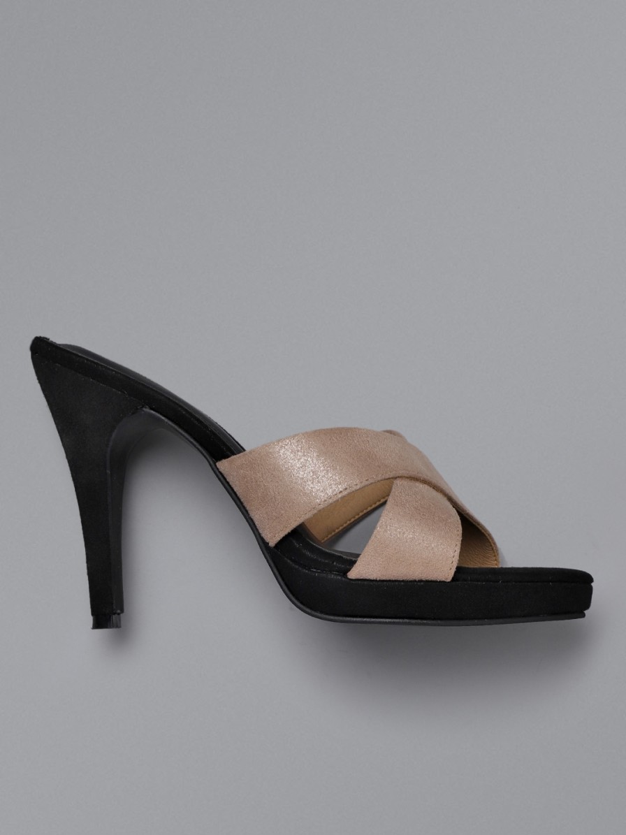 Women Anouk Heels | Buy Anouk Women Dusty Pink Solid Heels - Footwear For Women