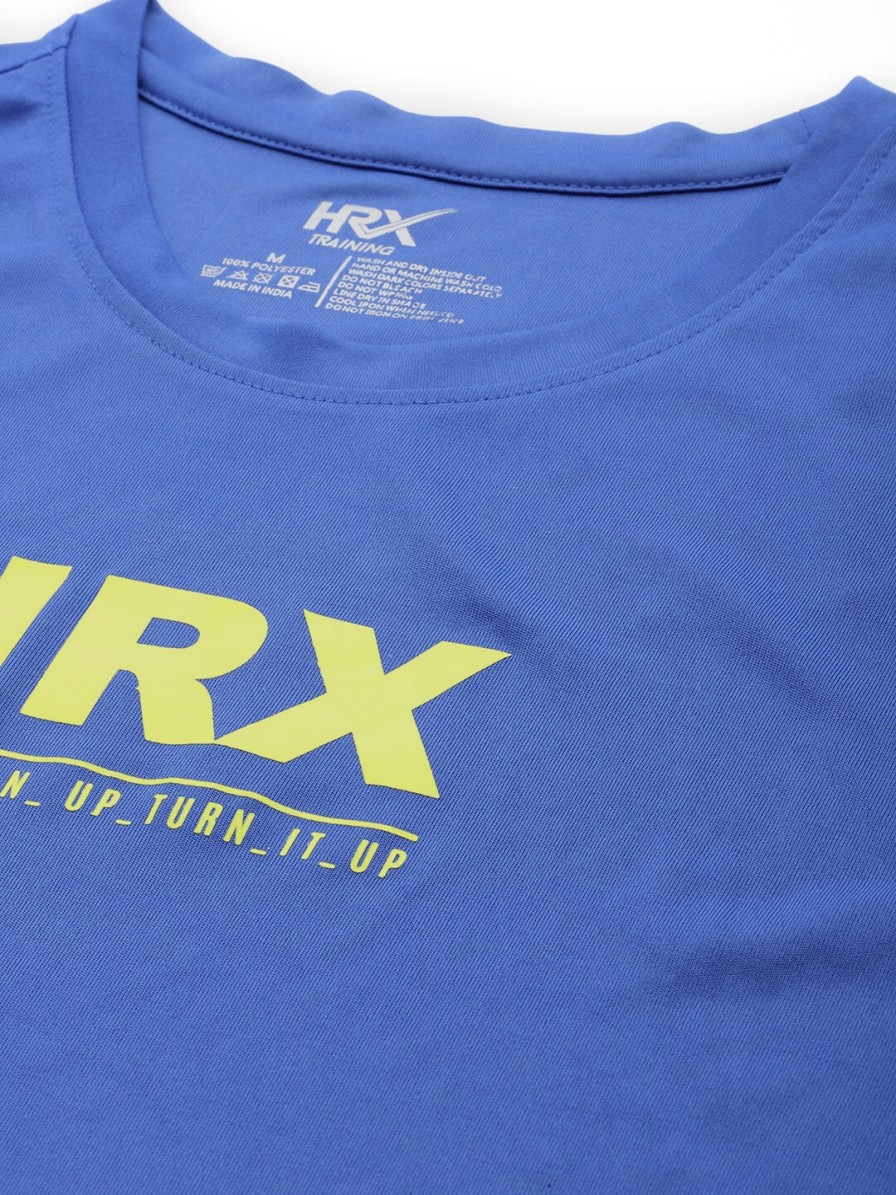 Men HRX by Hrithik Roshan Active T-Shirts | Buy Hrx By Hrithik Roshan Brand Logo Printed Rapid Dry Training Tank T Shirt - Apparel For Men