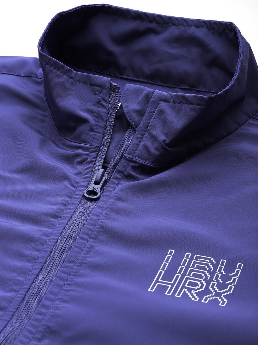 Men HRX by Hrithik Roshan Jackets & Sweatshirts | Buy Hrx By Hrithik Roshan Brand Logo Rapid Dry Sporty Jacket - Apparel For Men