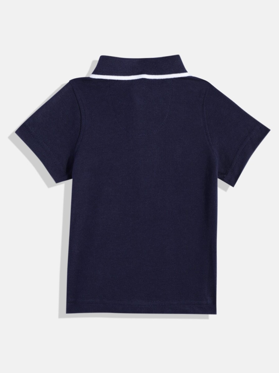 Kids mothercare Mothercare | Buy Mothercare Boys Solid Pure Cotton Polo Collar T Shirt - Apparel For Boys