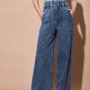 Women SASSAFRAS BASICS Jeans | Buy Sassafras Basics Women High Rise Heavy Fade Stretchable Jeans - Apparel For Women