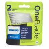 Men Philips Trimmers | Buy Philips Men Set Of 2 Oneblade Replaceable Blades Qp220/51 - Personal Care For Men