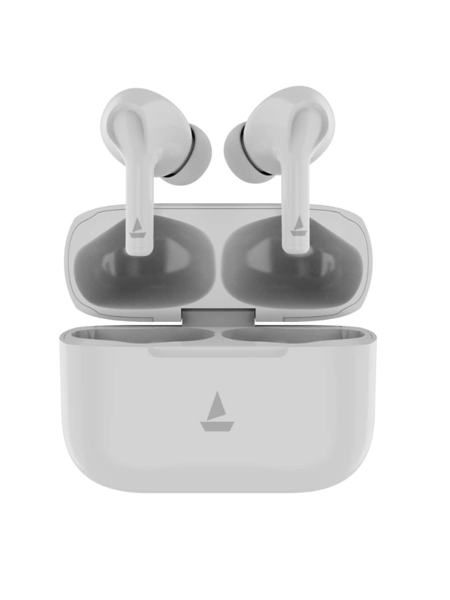 Men boAt Headphones | Buy Boat Airdopes White 163 M With Asap Charge In The Ear Bluetooth Headset - Accessories For Unisex