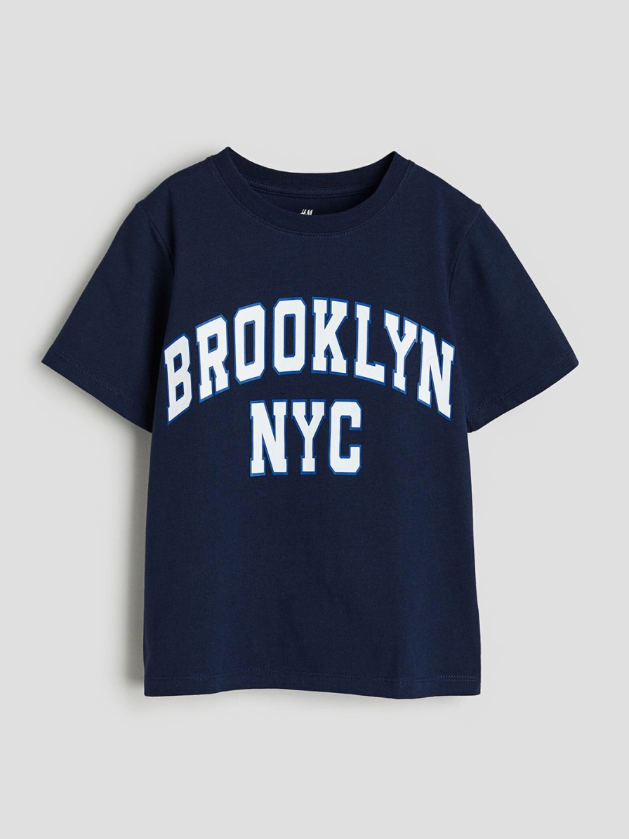 Kids H&M T-Shirts | Buy H&M Boys Pure Cotton Printed T Shirt - Apparel For Boys