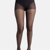 Women Theater Briefs | Buy Theater Women Black Solid Sheer Stockings - Apparel For Women