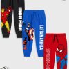 Kids YK Marvel Value Packs | Buy Yk Marvel Kids Pack Of 3 Avengers Printed Cotton Joggers - Apparel For Boys