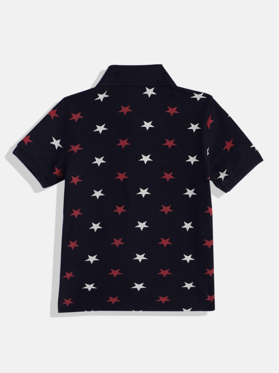 Kids U.S. Polo Assn. Kids U.S. Polo Assn. Kids | Buy U.S. Polo Assn. Kids Boys Conversational Print Polo Collar Pure Cotton T Shirt - Apparel For Boys