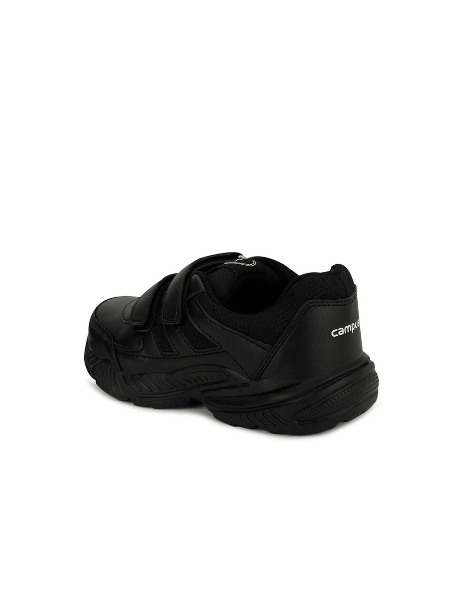 Kids Campus School Shoes | Buy Campus Kids Black Solid Walking Shoes - Footwear For Unisex Kids