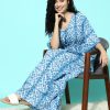 Women Libas Sleepwear & Loungewear | Buy Libas Printed Cotton Kaftan Maxi Night Dress - Apparel For Women