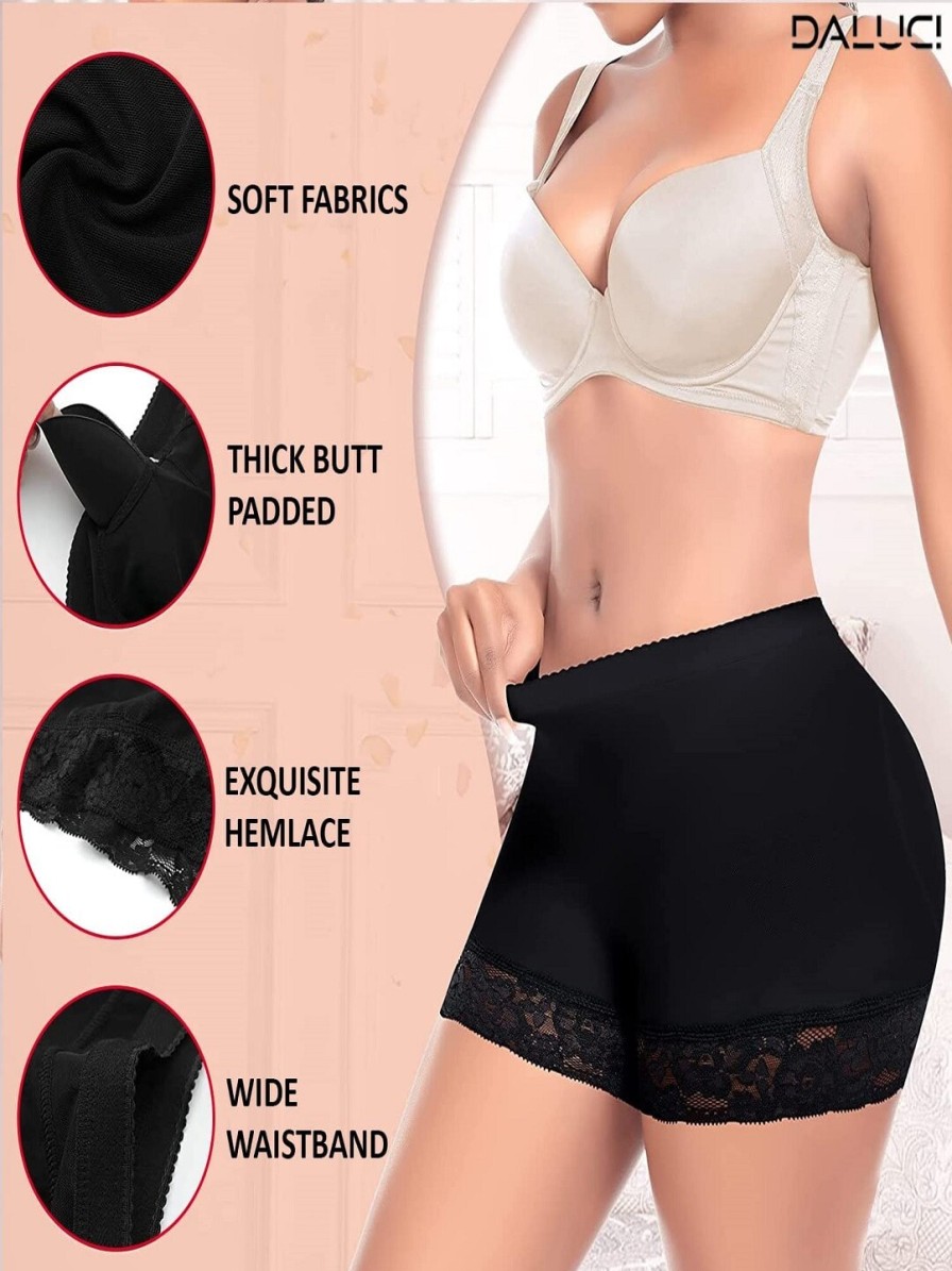 Women DALUCI Shapewear | Buy Daluci Butt Lifter Padded Brief Shapwear - Apparel For Women