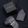 Men MUTAQINOTI Accessory Gift Sets | Buy Mutaqinoti Men Silk Necktie Accessory Gift Set - Accessories For Men