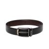 Men Louis Philippe Belts | Buy Louis Philippe Men Black Solid Leather Belt - Accessories For Men