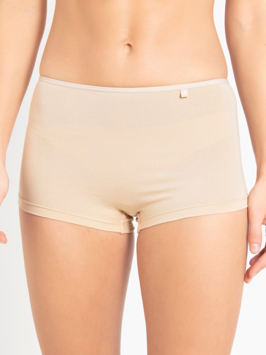 Women JocClearance Briefs | Buy Jockey Women Nude Coloured Solid Boy Shorts Ss04 0105 Wskin - Apparel For Women