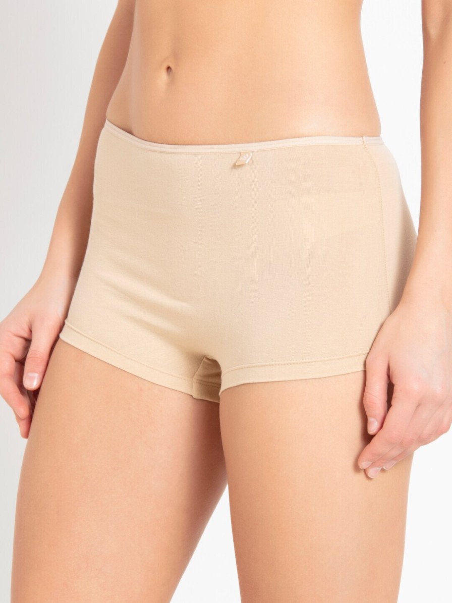 Women JocClearance Briefs | Buy Jockey Women Nude Coloured Solid Boy Shorts Ss04 0105 Wskin - Apparel For Women