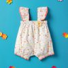 Kids Nauti Nati Rompers & Sleepsuits | Buy Nauti Nati Infant Girls Printed Pure Cotton Rompers - Apparel For Girls