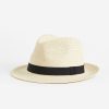 Men H&M Caps & Hats | Buy H&M Men Straw Hat - Accessories For Men