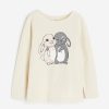 Kids H&M Tops | Buy H&M Girls Printed Jersey Top - Apparel For Girls