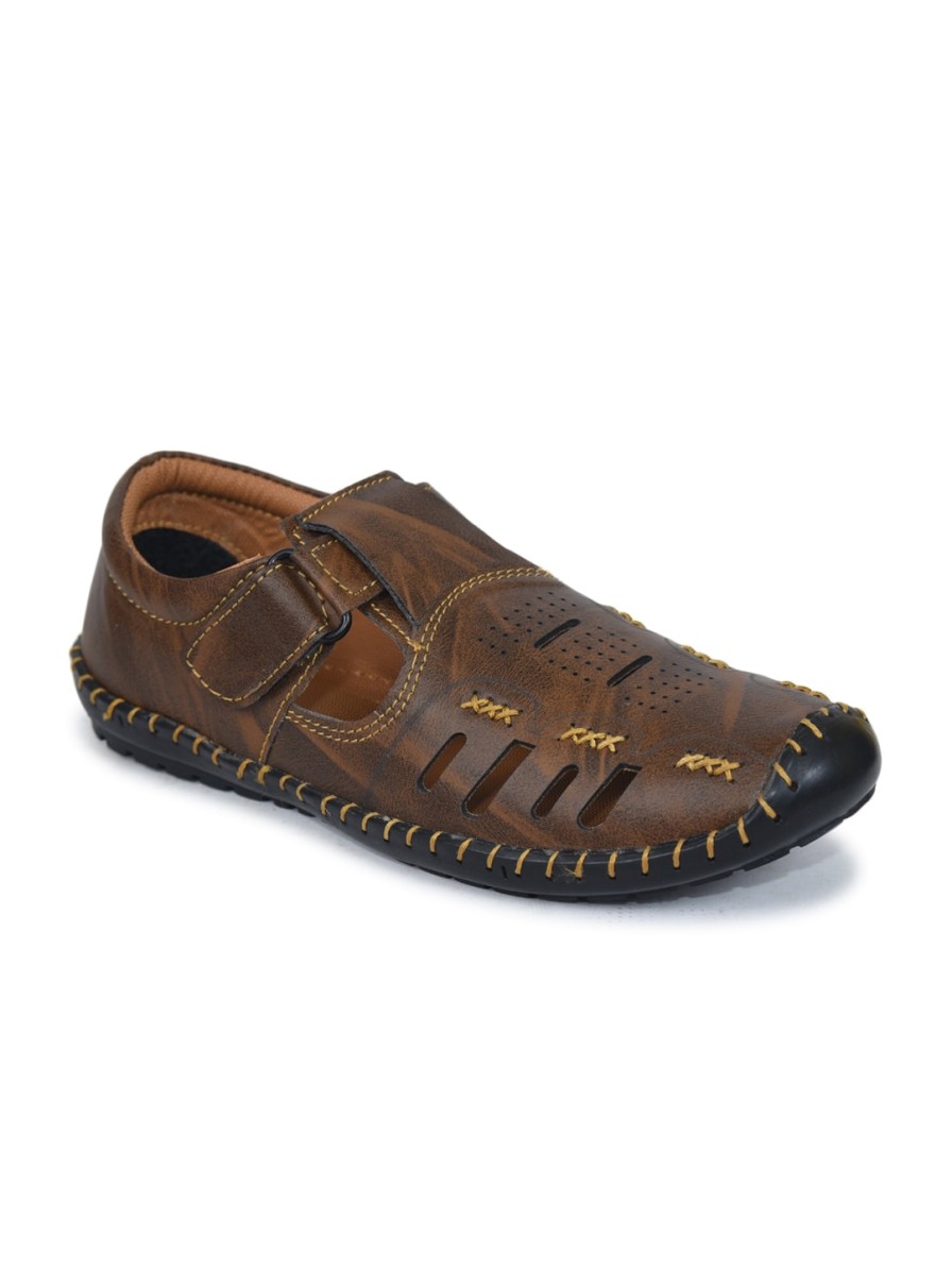 Kids Ajanta Sandals | Buy Ajanta Boys Perforated Shoe Style Sandals - Footwear For Boys