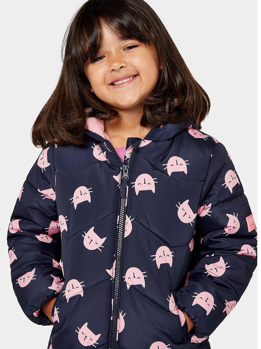 Kids mothercare Mothercare | Buy Mothercare Girls Printed Puffer Jacket - Apparel For Girls