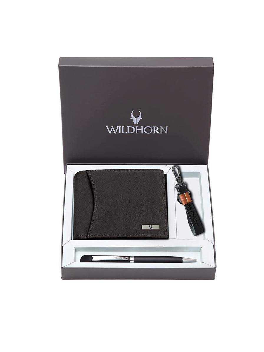 Men WildHorn Accessory Gift Sets | Buy Wildhorn Men Leather Accessory Gift Set - Accessories For Men