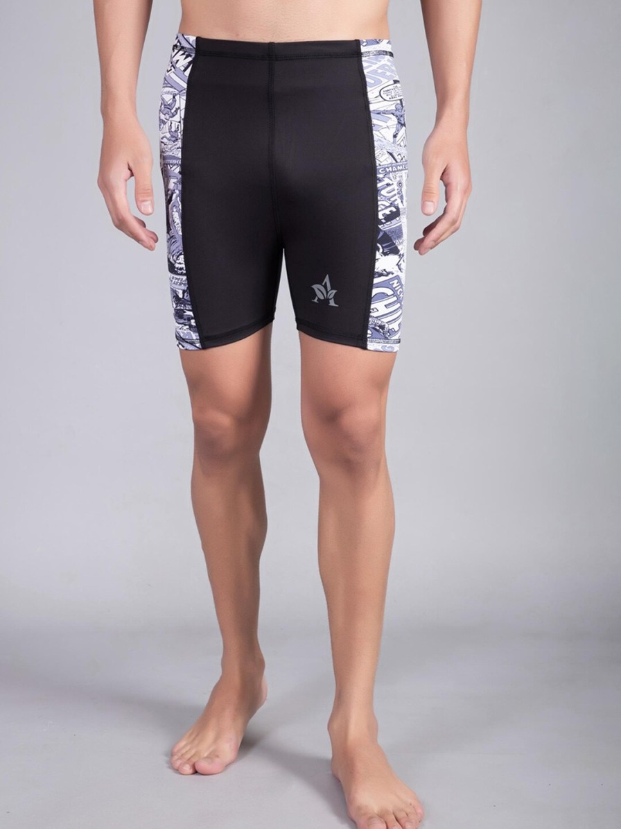 Men Apraa & Parma Swimwear | Buy Apraa & Parma Men Slim Fit Printed Swim Shorts - Apparel For Men